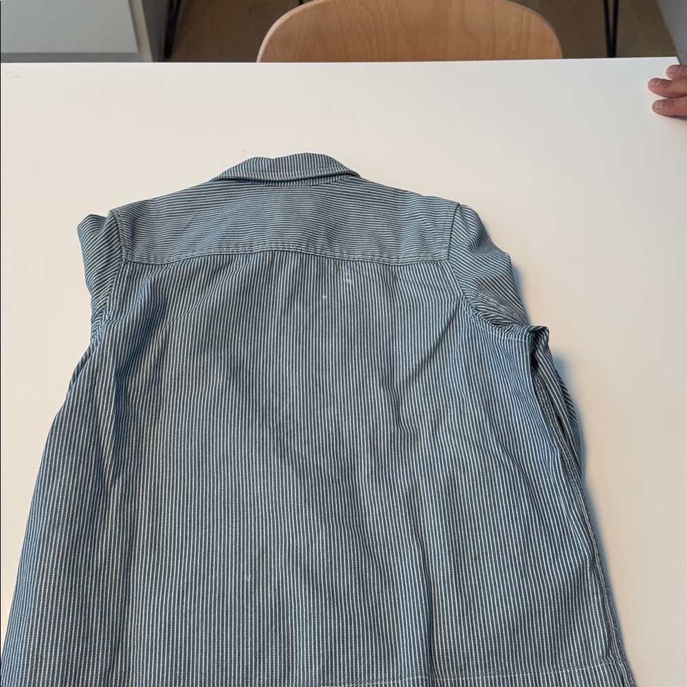 Striped Blue Kids Jacket - Picture 3 of 3